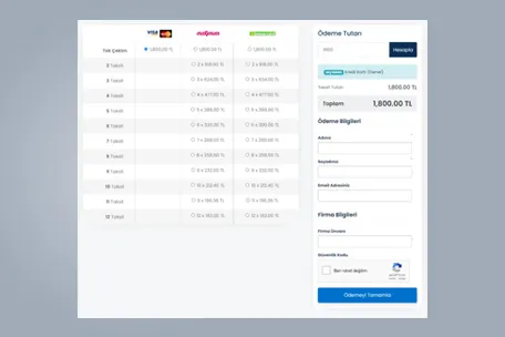 Alışverişsiz Tahsilat Modülü